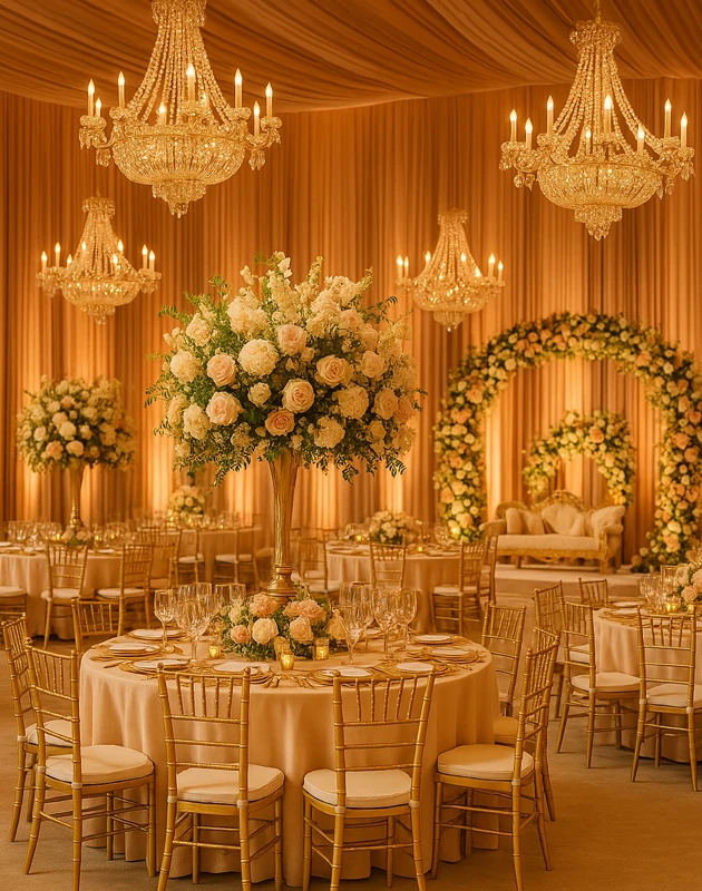 Grandeur Celebrations Venue Selection and Vendor Management
